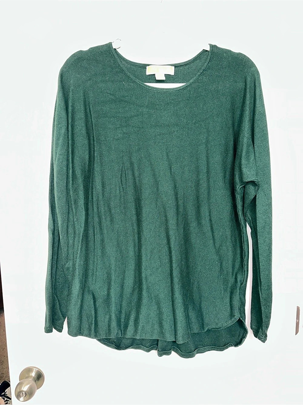 Michael Kors Long Sleeve Tunic in Green Size XL Like New